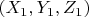 $(X_1, Y_1, Z_1)$