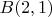 $B(2,1)$