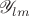 $\mathscr Y_{lm}$
