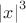${|x|}^3$