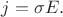 $j=\sigma E.$
