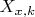 $X_{x,k}$