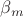 $\beta_m$
