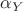 $\alpha_Y$