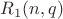 $R_1(n,q)$ $R_1(n,q)$