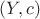 $(Y,c)$