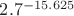 $2.7^{-15.625}$