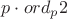 $p\cdot ord_p2$
