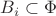 $B_i\subset\Phi$