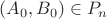 $(A_0,B_0)\in P_n$