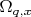 $\Omega_{q,x}$