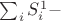 $\sum_{i}S^1_i - $