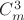 $C_{m}^{3}$