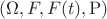 $$
(\Omega ,F,F(t),{\rm P})
$$