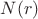 $N(r)$