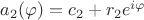 $a_2(\varphi)=c_2+r_2e^{i\varphi}$