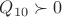 $Q_{10}\succ0$