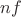 $nf$