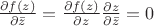 $\frac{\partial f(z)}{\partial \bar{z}}=\frac{\partial f(z)}{\partial z}\frac{\partial z}{\partial \bar{z}}=0$