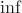 $\inf