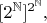 $[2^\mathbb{N}]^ {2^\mathbb{N}} ,$