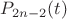$P_{2n-2}(t)$