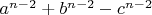 $a^{n-2}+b^{n-2}-c^{n-2}$