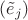 $(\tilde e_j)$