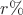 $r\%$