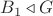 $B_1 \triangleleft G$