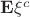 $\mathbf{E}\xi ^c$