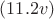 $(11.2v)$