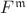 $F^{\mathfrak m}$