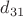 $d_{31}$
