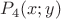 $P_4(x;y)$