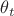 \theta_{t}