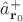 $\hat{a}^+_{\mathbf{r}_0}$