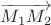 $\overrightarrow{M_1M_2}$