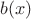 $\[b(x)\]$