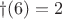 $&phi; (6) = 2 $