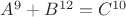 $A^9+B^{12}=C^{10}$