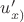 $u'_{x)$