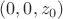 $(0, 0, z_0)$