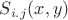 $S_{i.j}(x, y)$
