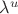 $\lambda^u$