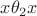 $x\theta_2 x$