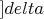 $]delta$
