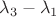 $\lambda_3-\lambda_1$