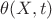 $\theta(X,t)$