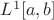 $L^1[a,b]$